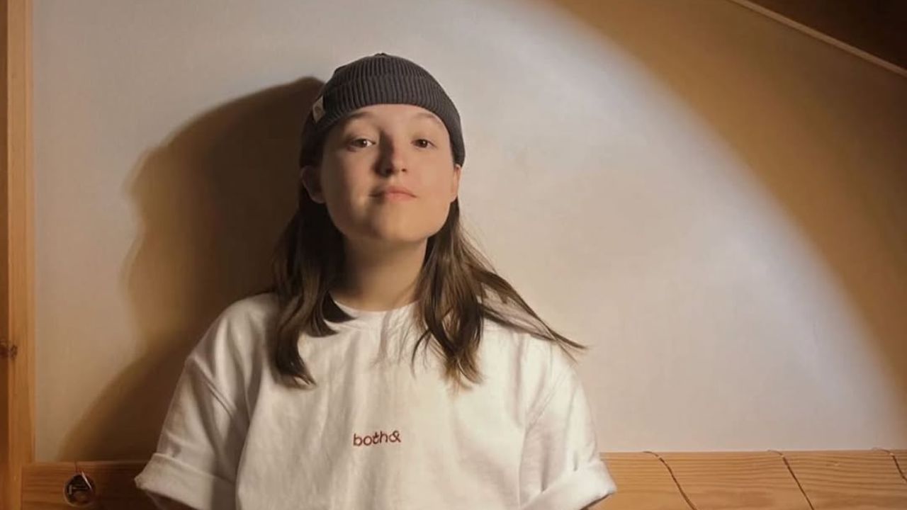 Bella Ramsey scar in "the last of us."