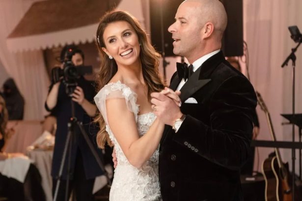 Alina Habba with her husband, Gregg Reuben.